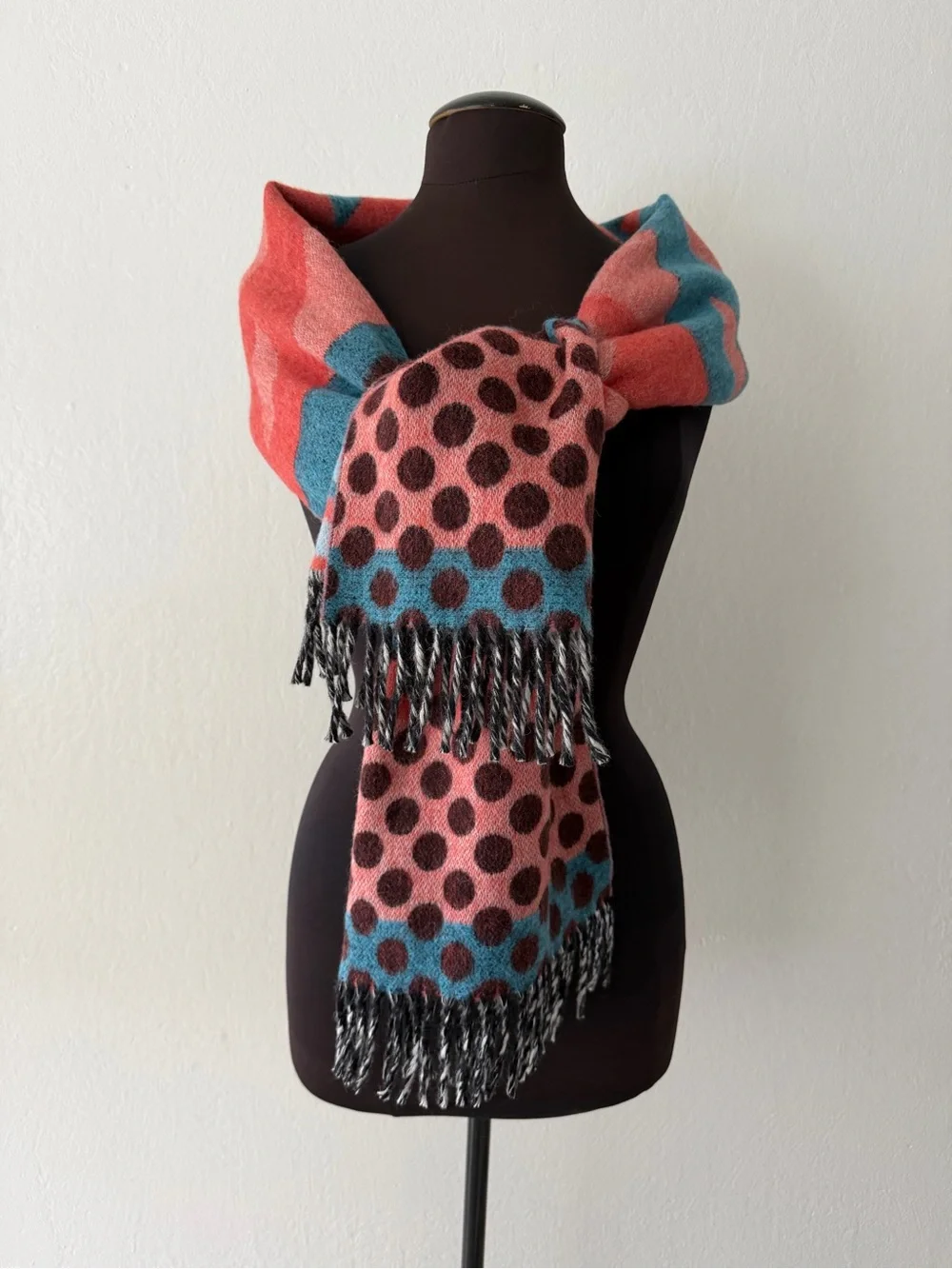 HENRIK VIBSKOV PINK PEYOTE SCARF